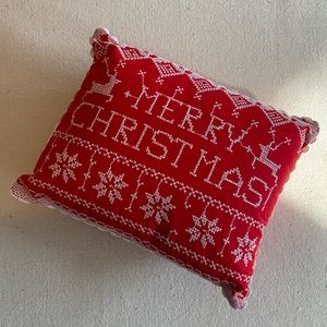 Merry Christmas Accent Pillow